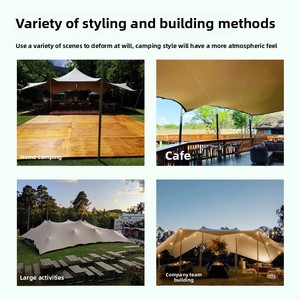 Carpa Grande Elástica de Tela Stretch Ignífuga Tipo Beduina <span class=keywords><strong>para</strong></span> <span class=keywords><strong>Eventos</strong></span> al Aire Libre Escenarios y Fiestas de Verano - Product Image 3