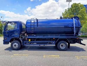 Camion-citerne à vide Dongfeng 4*2 neuf de 8000 litres pour aspiration de boues et eaux usées, camion-citerne à vide pour fosses septiques - Product Image 3