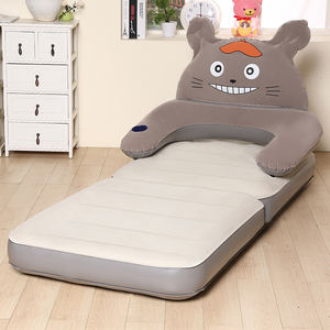 Canapé-<span class=keywords><strong>lit</strong></span> pliable simple/double en plastique gonflable <span class=keywords><strong>Totoro</strong></span> de dessin animé - Product Image 2