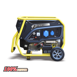Generador de Gasolina <span class=keywords><strong>Kena</strong></span> KN 6500 de 4 Tiempos, 6kW, 110V CA, Trifásico, 50/60Hz, Uso Industrial, Tanque de Combustible de 15L, 212cc, Arranque Manual/Eléctrico - Product Image 3