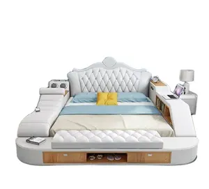 Современный дизайн, популярная мебель для спальни, лидер продаж, наборы для спальни, деревянные кровати