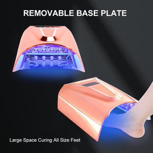 Produits de très haute valeur : Lampe à ongles UV LED sans fil 128W Pro Cure, sécheuse à ongles en gel professionnelle rechargeable - Product Image 4