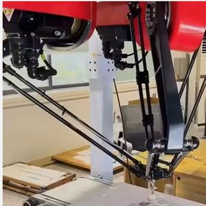 Componentes Clave del Sistema de Visión del Manipulador Paralelo Tipo Araña BORUNTE Avanzado de 3 kg con Pinza Robótica Articulada para Clasificación Eficiente - PLC - Product Image 2