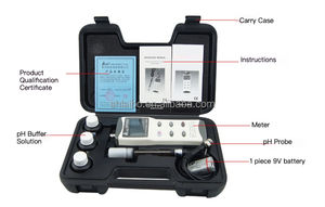 Phmetro แบบพกพา AZ8601ดั้งเดิมสำหรับการวิเคราะห์ค่า <span class=keywords><strong>pH</strong></span> อย่างรวดเร็วพร้อมสารละลายบัฟเฟอร์ <span class=keywords><strong>PH</strong></span> ชุดทดสอบตู้ปลาที่ยอดเยี่ยม - Product Image 2