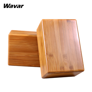 Bloques de <span class=keywords><strong>yoga</strong></span> Wavar, venta al por mayor, <span class=keywords><strong>cubos</strong></span> de <span class=keywords><strong>Yoga</strong></span> de bambú de grano de madera, equipo de fitness, bambú natural - Product Image 4