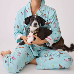 2024 pyjamas imprimés personnalisés 2 pièces filles flanelle coton vêtements de nuit doux vêtements de maison pyjamas ensemble de pyjamas - Product Image 5