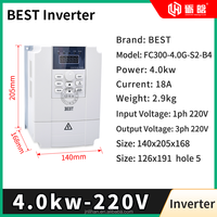 Moteur de gravure GDZ 3,5 kW ER20 avec kit onduleur VFD 4 kW, moteur de gravure à refroidissement par air 3,5 kW pour la gravure et la découpe du MDF, du bois et de l'acrylique