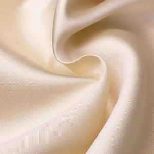Tela de Satén <span class=keywords><strong>Mikado</strong></span> de Poliéster en Color Sólido para Vestidos de Novia de Mujer - Product Image 4