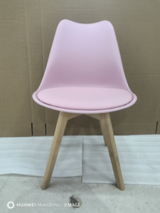Nordic Italian Design Padded Wooden Legs Cafe Restaurant <strong>Chairs</strong> Colors PP Plastic <strong>Tulip</strong> <strong>Dining</strong> <strong>Chairs</strong>