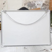Boîte à lumière Led A3 Boîte à lumière en aluminium Affichage acrylique Panneau d'affichage menu suspendu sans chaîne Boîte à lumière intérieure