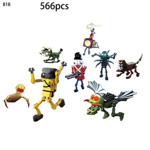 818ネットレッドシリーズデッドリーカンパニーリーサルカンパニーに触発された子供と男の子のモデルおもちゃのためのプラスチックビルディングブロックのフルセット - Product Image 1