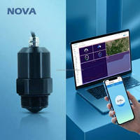 Capteur de niveau radar industriel haute fréquence NOVA OEM OBM IP68 4-20mA pour liquides corrosifs et capteurs de niveau de carburant