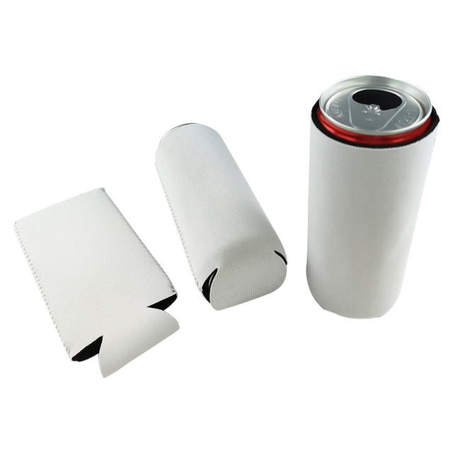 Factory Wholesale Slim Can Cooler Sleeves Ready to Ship 12oz Slim Skinny Can Holders for Sublimation Blanks