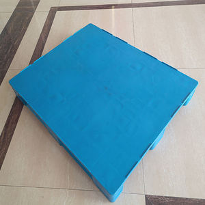 3 corredores Paletes plásticas resistentes Base do perímetro completo Ponte empilhável 4 vias Empilhadeira entrada palete plástica - Product Image 5