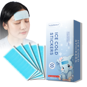 저렴한 하이 퀄리티 친환경 전통 중국 바디 케어 냉각 발열 패드 멘톨 편두통 쿨 패치 - Product Image 1