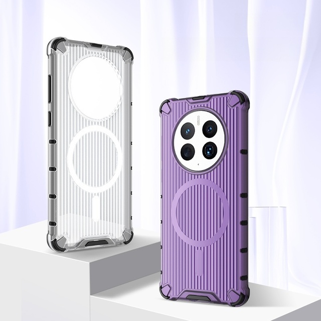 New Hot Selling High-quality Grating Magnetic Phone case for huawei Mate 50 / 60 Pro Back Cover Factory Wholesale