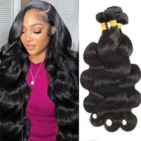 Extensiones de Cabello Humano Ondulado 15A, 100% Cabello Virgen Vietnamita Sin Procesar, Extensiones de Cabello Remy Completas y Gruesas, Color Natural para Mujer