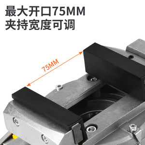 Jin Chengtai Heavy Duty Bench Vise Alloy Steel Precision Flat Jaw Clamp Household Industrial Use - Product Image 4