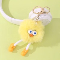 Pendentif en peluche semi-artisanal à longues pattes, design de couple de niche style Instagram, cadeau idéal, porte-clés pour machines à griffes, événement scolaire