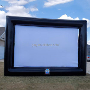Gran oferta, pantalla de cine HINCHABLE Y proyector, pantalla de cine inflable para exteriores con silla inflable - Product Image 4
