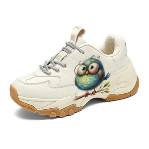 Greatshoe <span class=keywords><strong>Sneakers</strong></span> da Donna alla Moda, Traspiranti, Leggere, con Stampa, Suola Piatta e Lacci, Scarpe da Corsa Femminili - Product Image 1