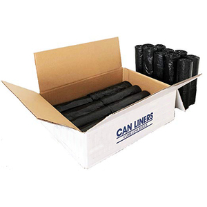 Rouleaux de sacs poubelle haute densité Star Seal (noirs) - 20-30 gallons (500 unités en gros) - Product Image 2