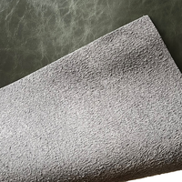 Cuir PU en microfibre en gros |   Tissu ignifuge résistant à l'hydrolyse pendant 10 ans, sans DMF, pour sièges de voiture et revêtements de canapé