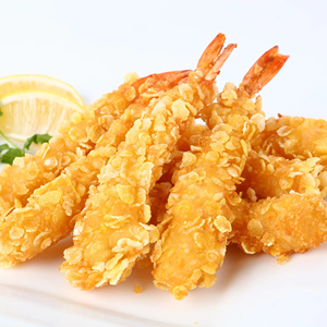 Mariscos Congelados Semielaborados, Camarones Pre-fritos Enrollados en Maíz, Elaborados con Camarones Frescos para Restaurantes y Servicios de Catering - Product Image 1