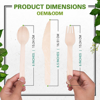 Lixyada-fourchette à miel en bois et cuillère à thé, 10000 pièces par Carton, écologique, petit, biodégradable, personnalisé