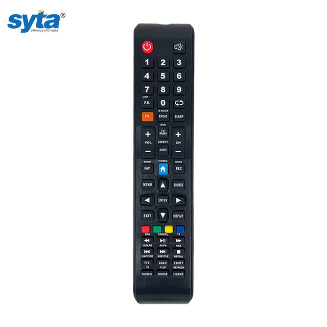 SYTA RC19808 Universal TV Remote Control: Compatible with Multiple Brands, Easy Setup, Full Functionality
