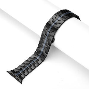 Reloj inteligente de lujo para hombres y mujeres, correas de acero inoxidable, <span class=keywords><strong>correa</strong></span> de reloj inteligente para <span class=keywords><strong>Apple</strong></span> <span class=keywords><strong>Watch</strong></span> Series 10 9 8 Ultra 7 6 5 - Product Image 5