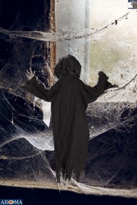 AROMA <span class=keywords><strong>D</strong></span>écoration <span class=keywords><strong>d</strong></span>'Halloween <span class=keywords><strong>vampire</strong></span> effrayant lumineuse de 36 pouces avec yeux clignotants pour maisons hantées, porches de jardin et expositions <span class=keywords><strong>d</strong></span>'Halloween - Product Image 3