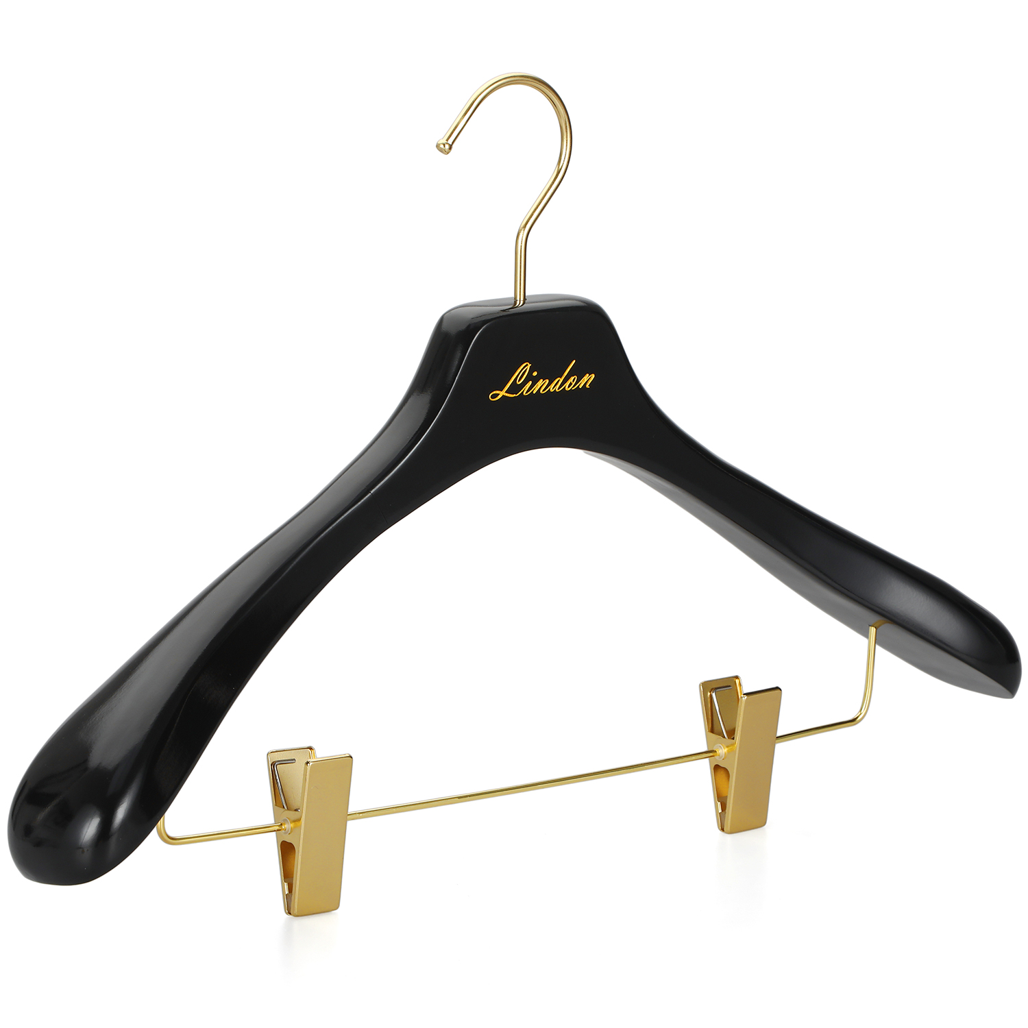 Cintre de luxe 46*6cm avec pinces