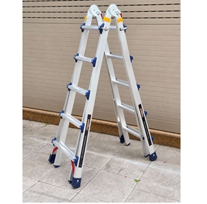 150kg Load Capacity Telescoping <b>Ladder</b> VPS <b>Aluminum</b> Multi-Purpose Step Stool <b>Ladder</b> for Construction - Product Image 1