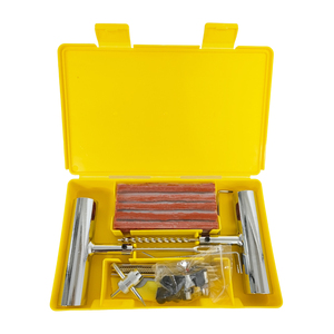 Herramienta de reparación de neumáticos de coche de 58 piezas, superventas en <span class=keywords><strong>Amazon</strong></span>, juego de tira de goma para neumáticos de vacío manual, Kit de reparación de automóviles de emergencia transfronterizo - Product Image 5