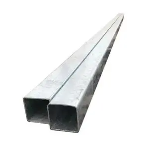 Tuyau d'acier de haute qualité à chaud 250mm de diamètre Q235 Q355 tube de tuyau en acier galvanisé tube carré galvanisé