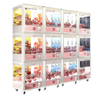 2025 Usine Directe Mini Poupée Machine À Monnaie Multi-Fonction Boîte Magique Griffe Clip Jouet et Bonbons Cadeau Griffe Machine