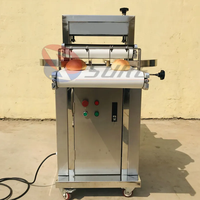 Trancheuse à pain industrielle, machine à trancher les pains à hamburger, trancheuse à pain grillé, trancheuse à pains à hamburger, trancheuse automatique à pain à jambon