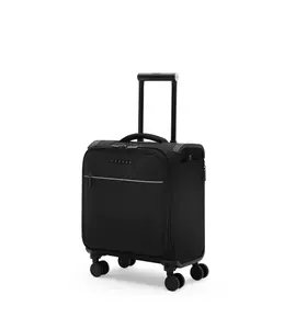 VERAGE Customize OEM wholesale trolley suitcases roller luggage bag 4 wheels soft polyester luggage
