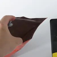 Sachets personnalisés imprimés en gravure 3,5 g / Mylar, résistants à l'humidité, pour herbes sèches, épices et thé