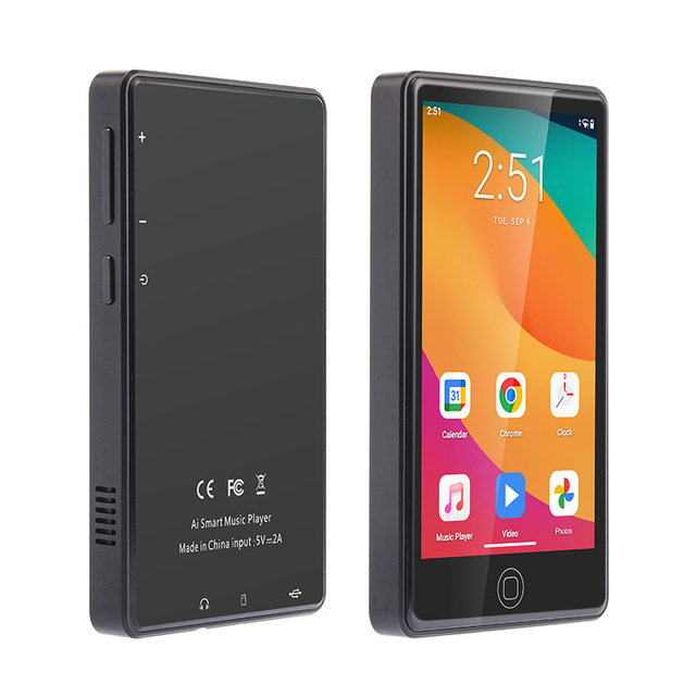 Custom Mini Portable Android Mp4/mp3 Players with Camera BT Wifi for Music Video Games and China Movies