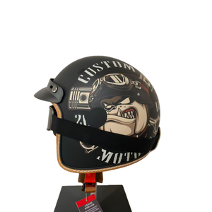 <span class=keywords><strong>Venta</strong></span> <span class=keywords><strong>de</strong></span> fábrica directa 3/4 <span class=keywords><strong>casco</strong></span> <span class=keywords><strong>de</strong></span> motocicleta <span class=keywords><strong>de</strong></span> cara abierta <span class=keywords><strong>casco</strong></span> <span class=keywords><strong>de</strong></span> motocicleta Vintage - Product Image 5