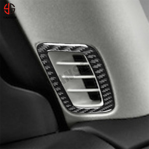 Para Mazda CX9 2016 2017 2018 2019 2020 2021 2022 2023 accesorios de fibra de carbono para puerta Interior de coche pegatina embellecedora de salida de aire - Product Image 6