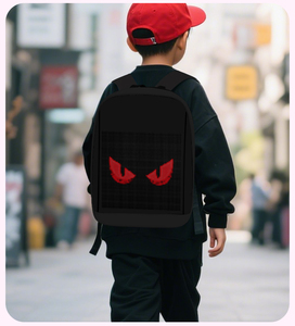 Smart <b>LED</b> <b>Backpack</b> with Programmable Screen Full Color Picture Display Mini Bag Waterproof Travel Bag DIY Schoolbag Mochila - Product Image 2