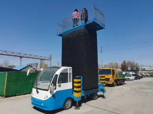 Customized Products Electric Four-wheel Lifting Platform For Cargo Transport