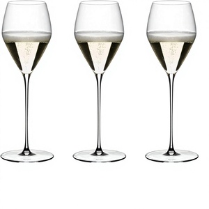 Verre à vin 327 ml, compatible lave-vaisselle, pour boissons froides, luxe, mariage, personnalisé, cristal, pied long, sans plomb, gobelet - Product Image 1