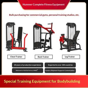 Appareil de musculation en acier <span class=keywords><strong>à</strong></span> charge libre Bold Hummer pour <span class=keywords><strong>presse</strong></span> pectorale, <span class=keywords><strong>presse</strong></span> épaules, fly inversé et extension de jambes haute-basse pour salle de sport - Product Image 3