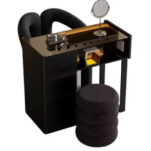 Mesa y Silla de Manicura Individual en Oferta, Mesa de Manicura Profesional con Aspiradora para Salón de Uñas - Product Image 5