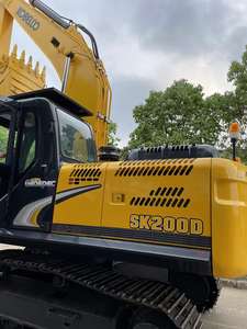 Excavadora Usada de Bajo Costo KOBELCO SK200D 20 Toneladas Excavadora Hidráulica de Segunda Mano SK115 SK350LC-8 Alta Calidad - Product Image 5