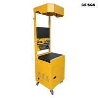 Sistema DWS de escaneo de sobres y libros con módulo lector RFID de acero al carbono galvanizado comercial eficiente para muelles de carga